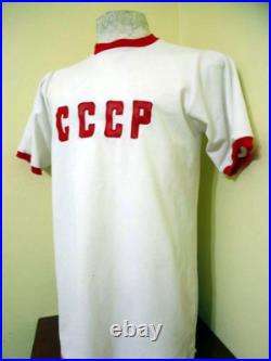 SOVIET UNION USSR CCCP 1970´s White Vintage Jersey Replica All Sizes