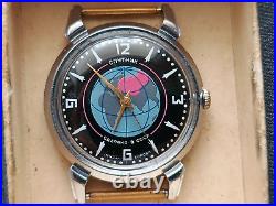 SPUTNIK Satellite USSR Vintage Soviet Union KIROVSKIE1MWF Watch 1950's