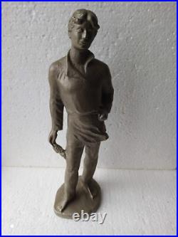 Sergei Yesenin poet USSR Soviet Union bust statue figurine Russia metal