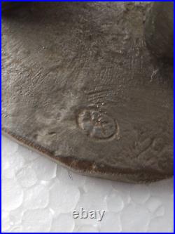 Sergei Yesenin poet USSR Soviet Union bust statue figurine Russia metal