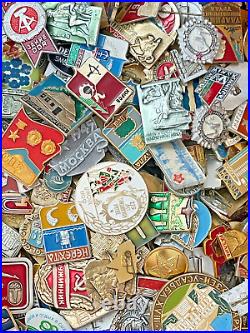 Set 1000 Pcs of LOT COLLECTION RUSSIAN SOVIET BADGE PIN USSR