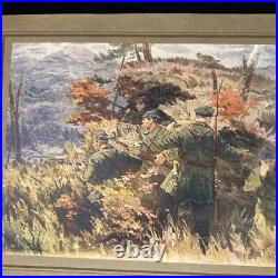 Set 4 RARE Soviet Realism Prints Military Perspective Russian Ukraine Propaganda