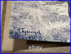 Set 4 RARE Soviet Realism Prints Russian Ukraine Propaganda Winter Military Art