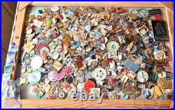 Set of 1900 Vintage (many rare) USSR Soviet russian pins badges + 100 p. Bonus