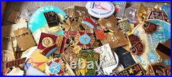Set of 1900 Vintage (many rare) USSR Soviet russian pins badges + 100 p. Bonus