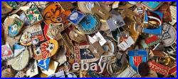 Set of 1900 Vintage (many rare) USSR Soviet russian pins badges + 100 p. Bonus