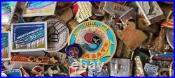 Set of 1900 Vintage (many rare) USSR Soviet russian pins badges + 100 p. Bonus