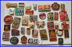 Set of 215 pcs. Pins Badge Victory Soviet Union of the Great Patriotic War WW2