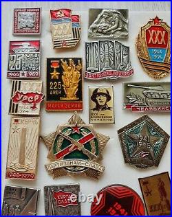 Set of 215 pcs. Pins Badge Victory Soviet Union of the Great Patriotic War WW2