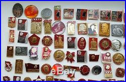 Set of 365 pcs. Pin Badge Lenin Comunism of Soviet Union USSR Badges Pins