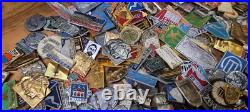 Set of 500 USSR Soviet russian badges pins different topic