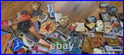 Set of 500 USSR Soviet russian badges pins different topic