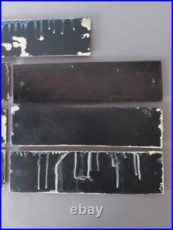 Set of Signs from Soviet Psychiatric Hospital. USSR Original. Soviet Union