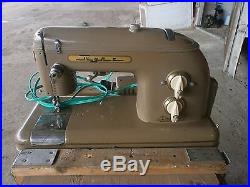Sewing Machine Portable Case & Footpedal USSR 1960 Vintage Tula