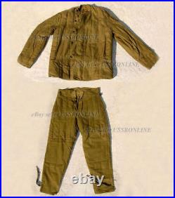 Soviet Army Winter Jacket Pants Telogreika Padded Fufaika Vatnik Jersey WW2