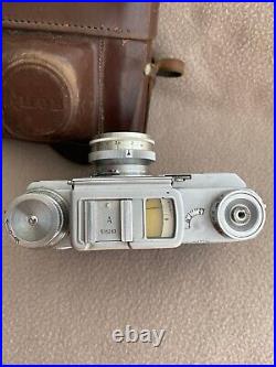 Soviet Contax copy KIEV 3A A535263 35mm RF camera with Jupiter-8m 2/50mm lens EXC