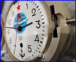 Soviet Era Russian Vostok Boat/Ship Submarine Navy Clock /Key? Free Shipping