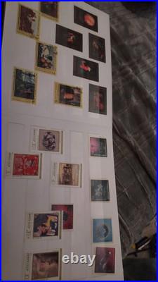 Soviet Era Stamp Book Full With Soviet Stamps