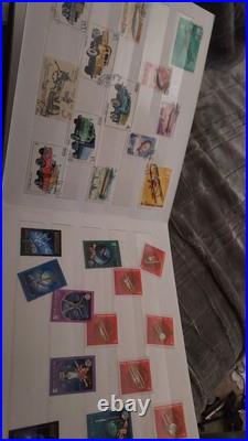 Soviet Era Stamp Book Full With Soviet Stamps