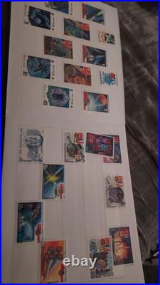 Soviet Era Stamp Book Full With Soviet Stamps