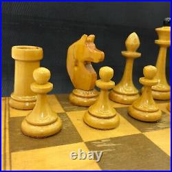 Soviet Grossmeister Chess Set Russian Vintage USSR Antique Tournament 4040