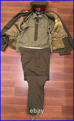 Soviet Military Demobilization Uniform Sergeant of USSR Original Used Size 52