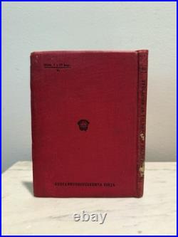 Soviet Propaganda USSR, Finnish & Russian bilingual socialist calendar / almanac