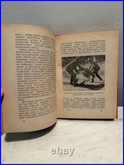 Soviet Propaganda USSR, Finnish & Russian bilingual socialist calendar / almanac