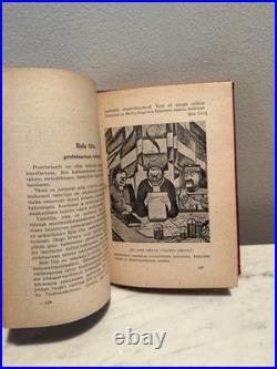 Soviet Propaganda USSR, Finnish & Russian bilingual socialist calendar / almanac