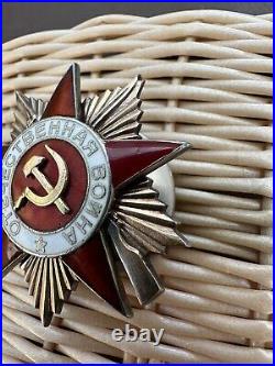 Soviet Russian USSR Order of Patriotic War 1st Class