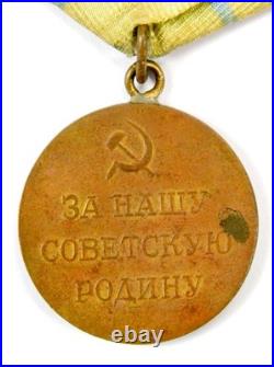 Soviet Russian Union USSR WW2 Odesa Defense Medal Order Badge Award