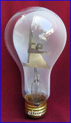 Soviet SPACE Propaganda LIGHT BULB USSR ROCKET VDNH Lamp Russian Vintage