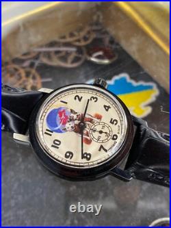 Soviet Space Dogs Belka Strelka Vintage Watch Mechanical Gagarin Russian Wrist