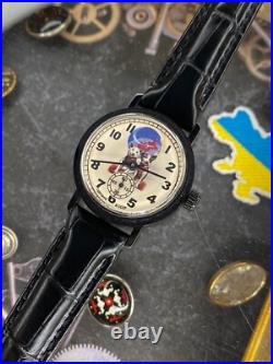 Soviet Space Dogs Belka Strelka Vintage Watch Mechanical Gagarin Russian Wrist