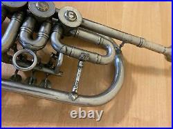 Soviet Trumpet Cornet Leningrad USSR Musical Wind Instrument Vintage and Rare