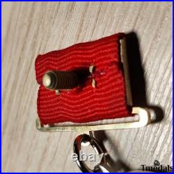 Soviet USSR 20th Anniversary Red Army Medal 1918-1938 925 Silver top replica