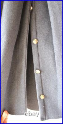 Soviet USSR Russian Military Army Officer Parade Overcoat 1980th ORIGINAL