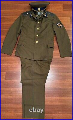 Soviet Uniform Lieutenant of KGB Ussr Original Used