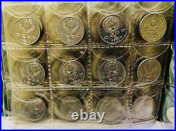 Soviet Union 61 Coins Album 1,5 Rubles Collection 1961-1991