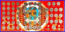 Soviet Union 68 Commemorative Coins Album 64 Rubles And 4 Kopek Full Collection