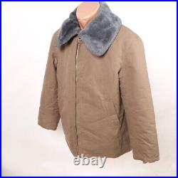 Soviet Union Army GENERAL MARSHALL Cold Weather Jacket Fur Sheepskin 54-3