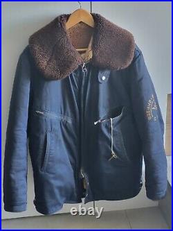 Soviet Union Army Pilot Cold Weather Jacket Fur Sheepskin 48-2, 