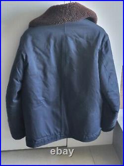 Soviet Union Army Pilot Cold Weather Jacket Fur Sheepskin 48-2, 