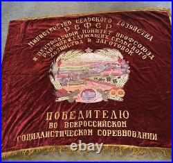 Soviet Union Banner / Flag / Pennant Double Sided