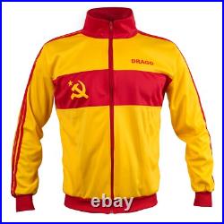 Soviet Union CCCP USSR Ivan Vasilyevich Drago Full Tracksuit Jacket Pants Retro