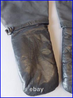 Soviet Union Leather Gloves Military Pilot. USSR Original