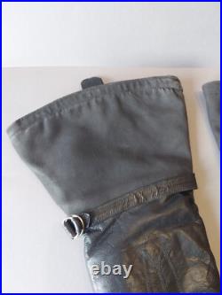 Soviet Union Leather Gloves Military Pilot. USSR Original