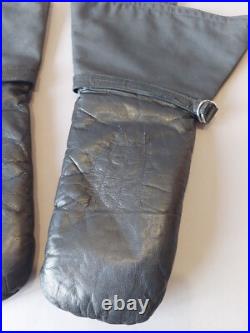 Soviet Union Leather Gloves Military Pilot. USSR Original