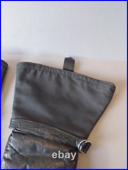 Soviet Union Leather Gloves Military Pilot. USSR Original