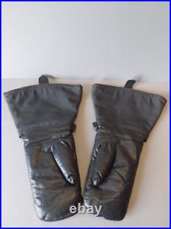 Soviet Union Leather Gloves Military Pilot. USSR Original